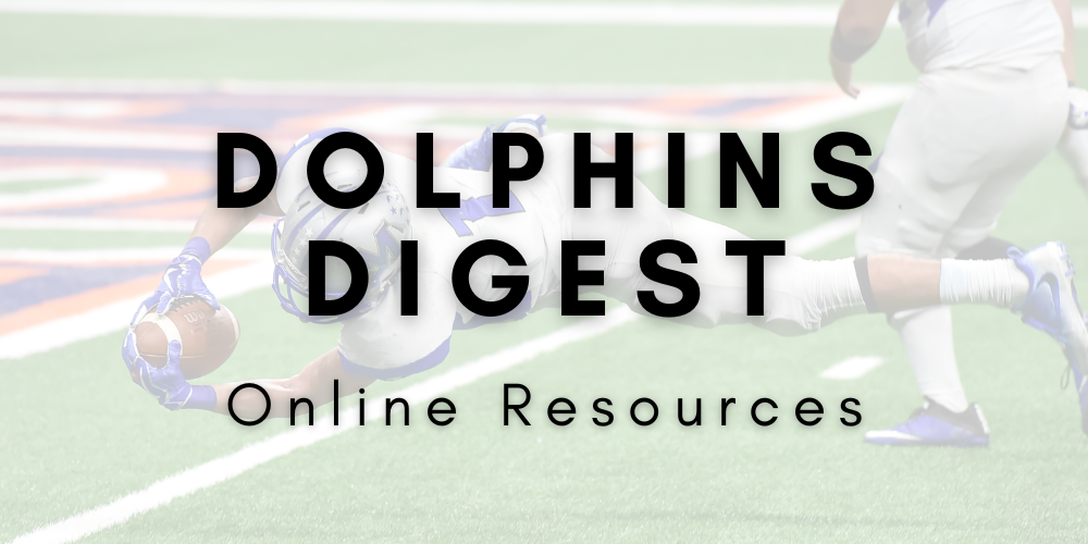 Dolphins Digest: Online Resources